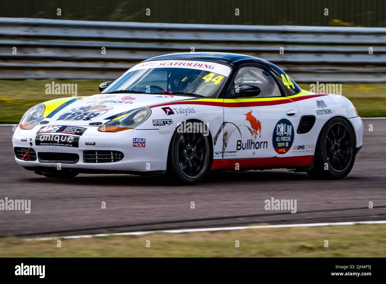 CALM All Porsche Trophée Thruxton qualification 2022 Banque D'Images