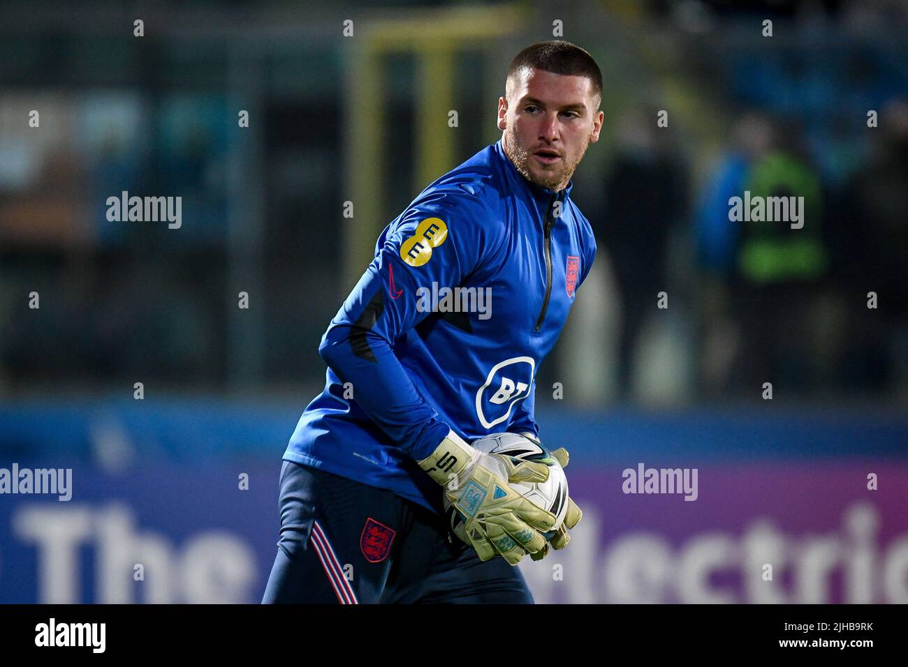 Sam Johnstone d'Angleterre lors des qualificatifs de la coupe du monde du Qatar 2022 - Saint-Marin contre l'Angleterre (archives de portraits), coupe du monde de la FIFA à Saint-Marin, République de Saint-Marin, 15 novembre 2021 Banque D'Images