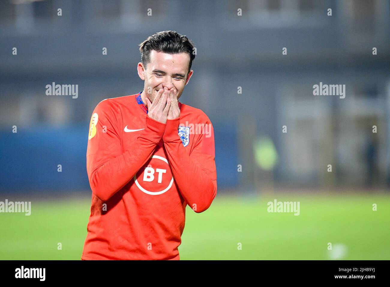 Ben Chilwell en Angleterre lors des qualificatifs de la coupe du monde 2022 au Qatar - Saint-Marin contre l'Angleterre (archives de portraits), coupe du monde de la FIFA à Saint-Marin, République de Saint-Marin, 15 novembre 2021 Banque D'Images