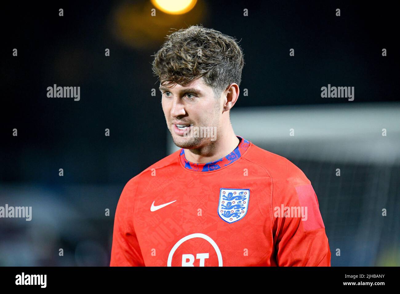 Stade de Saint-Marin, Saint-Marin, République de Saint-Marin, 15 novembre 2021, John Stones d'Angleterre pendant les qualificatifs de coupe du monde de Qatar 2022 - Saint-Marin Banque D'Images