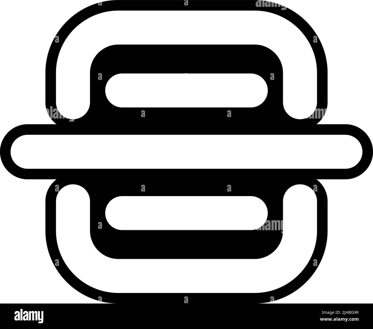 Code qr de l'interface utilisateur de commerce électronique . Illustration de Vecteur