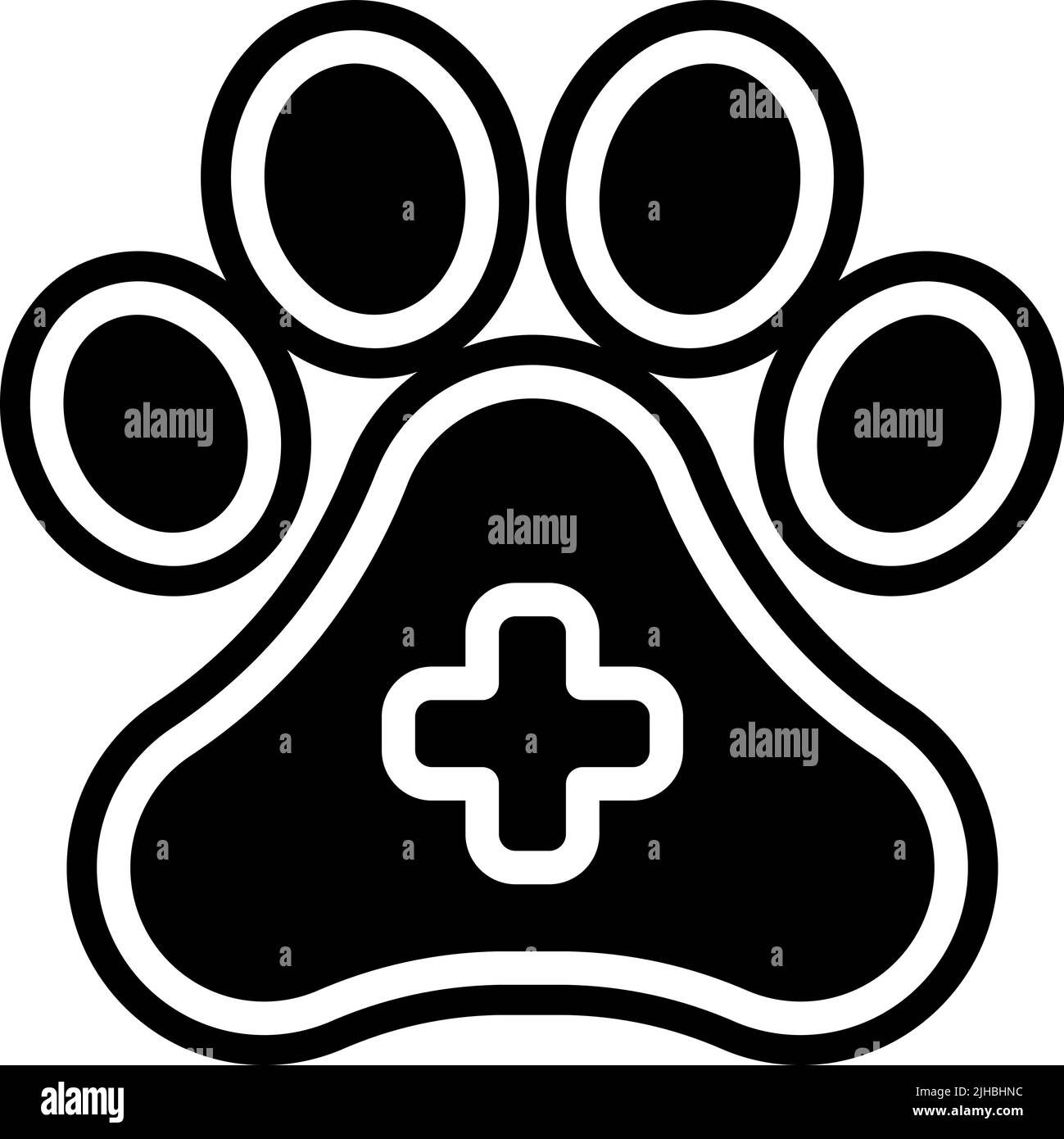 Thèmes d'éducation paw . Illustration de Vecteur