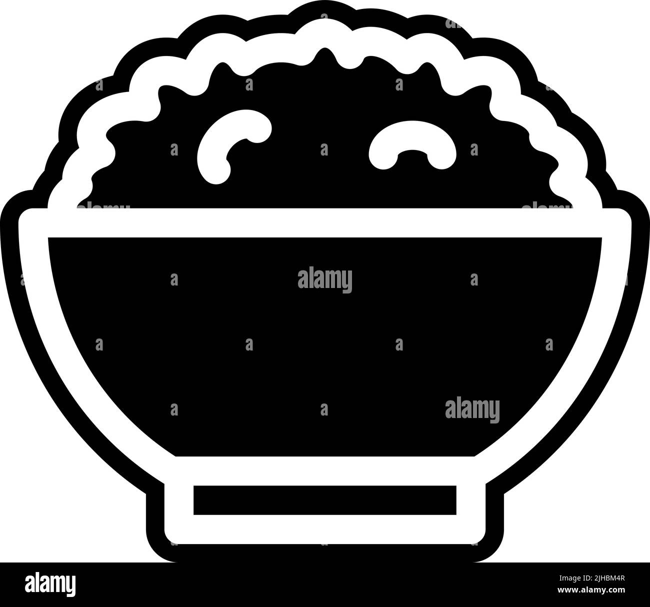 Aliments et boissons riz . Illustration de Vecteur