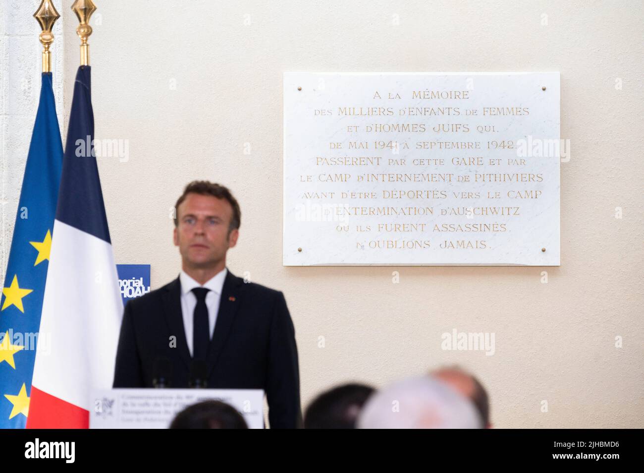 Emmanuel macron 17 juillet 2022 Banque de photographies et d’images à ...