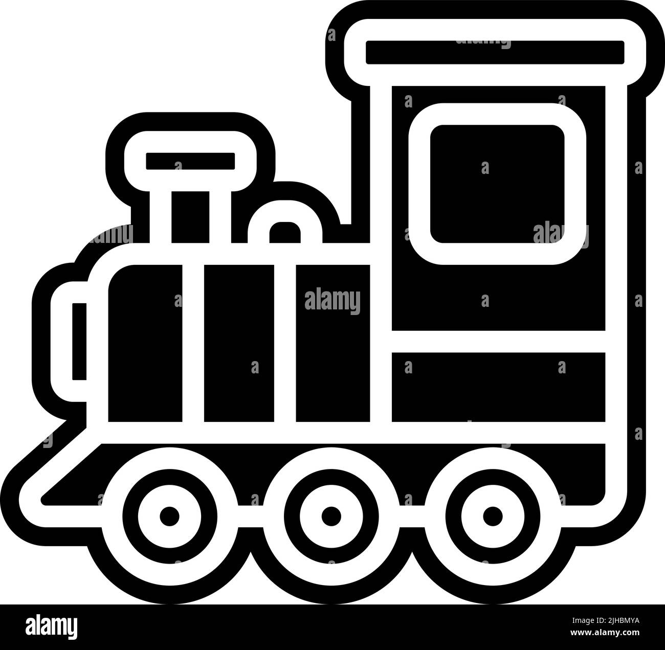 Train de vacances . Illustration de Vecteur