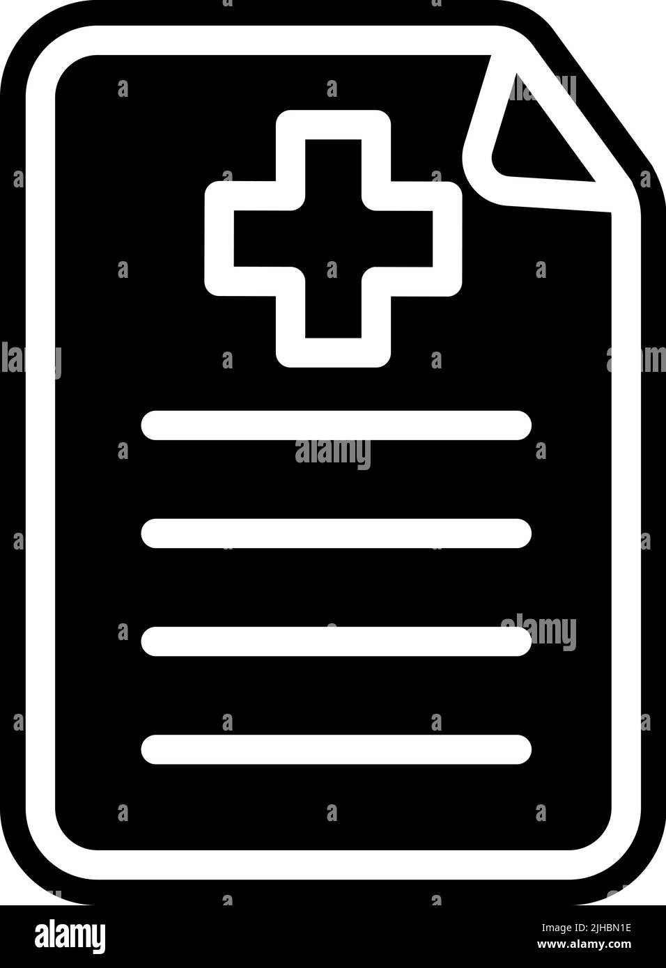 Certificat médical de vacances . Illustration de Vecteur