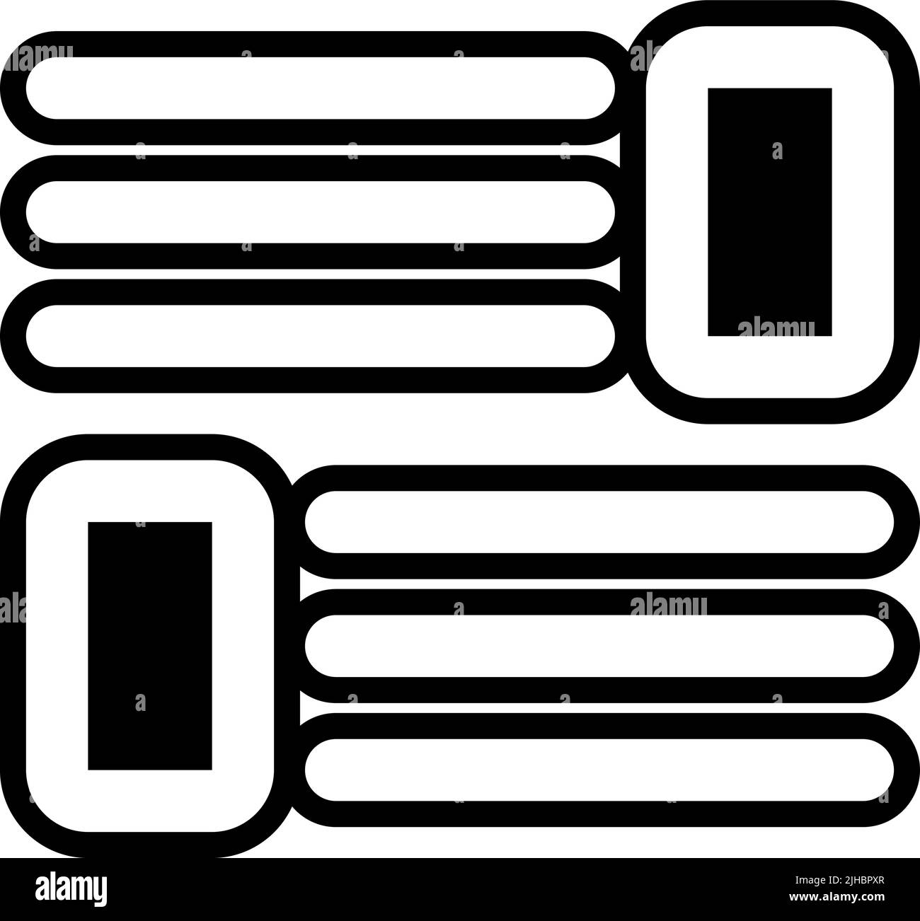 Mise en page . Illustration de Vecteur