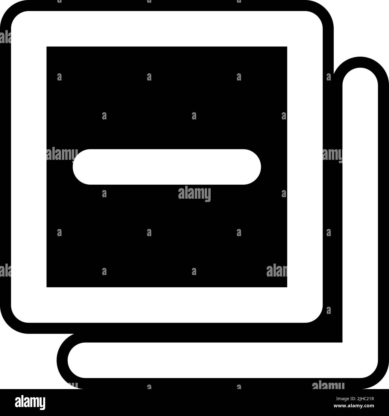 Interface de base retirer . Illustration de Vecteur