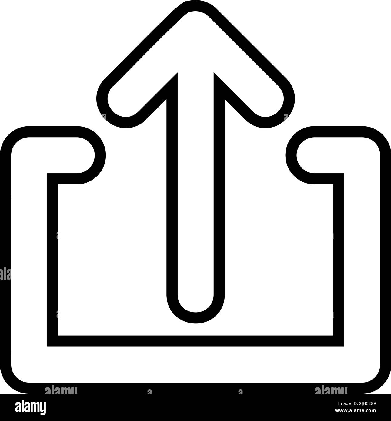 Téléchargement de l'interface de base . Illustration de Vecteur