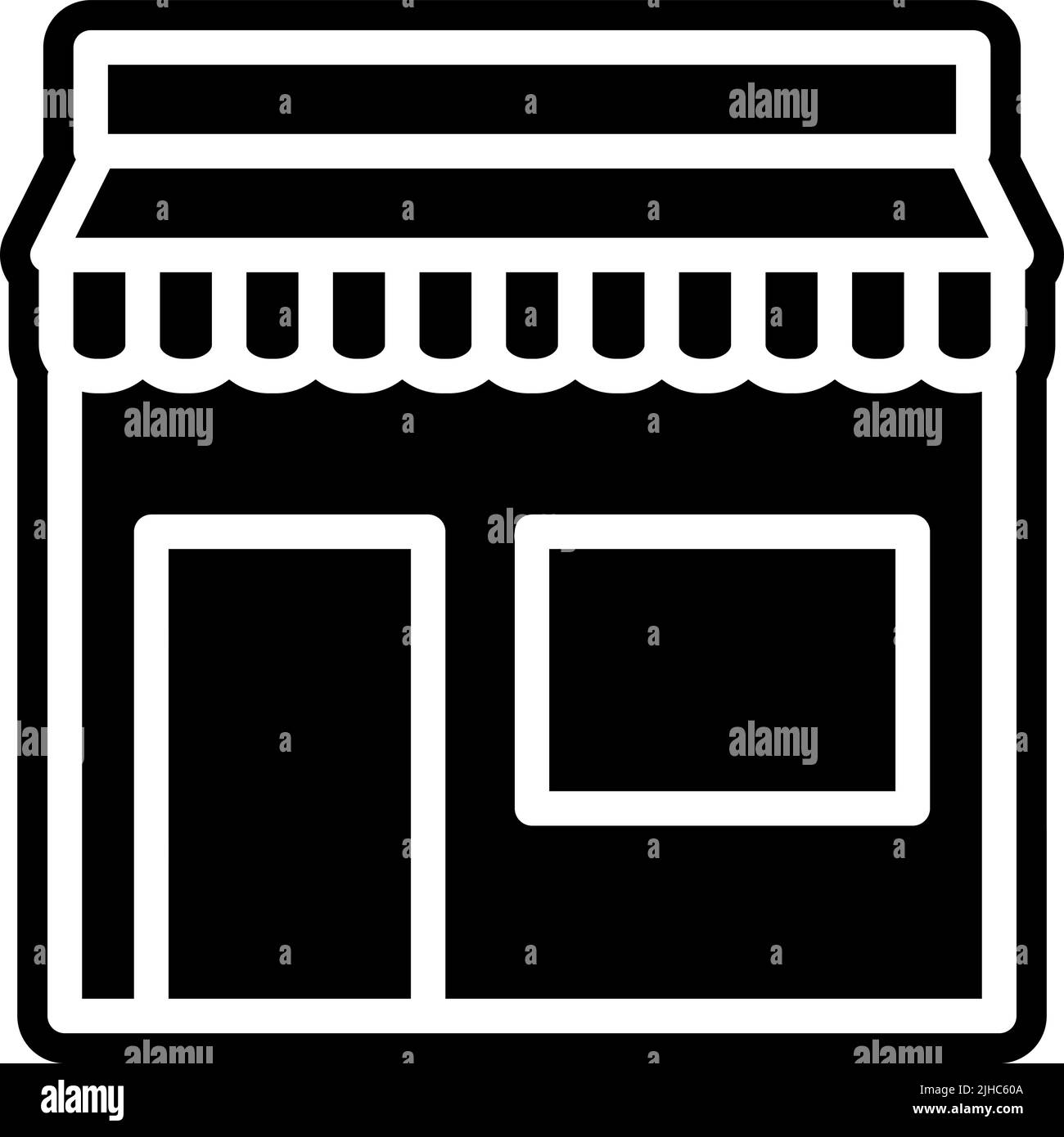 Boutique eCommerce . Illustration de Vecteur