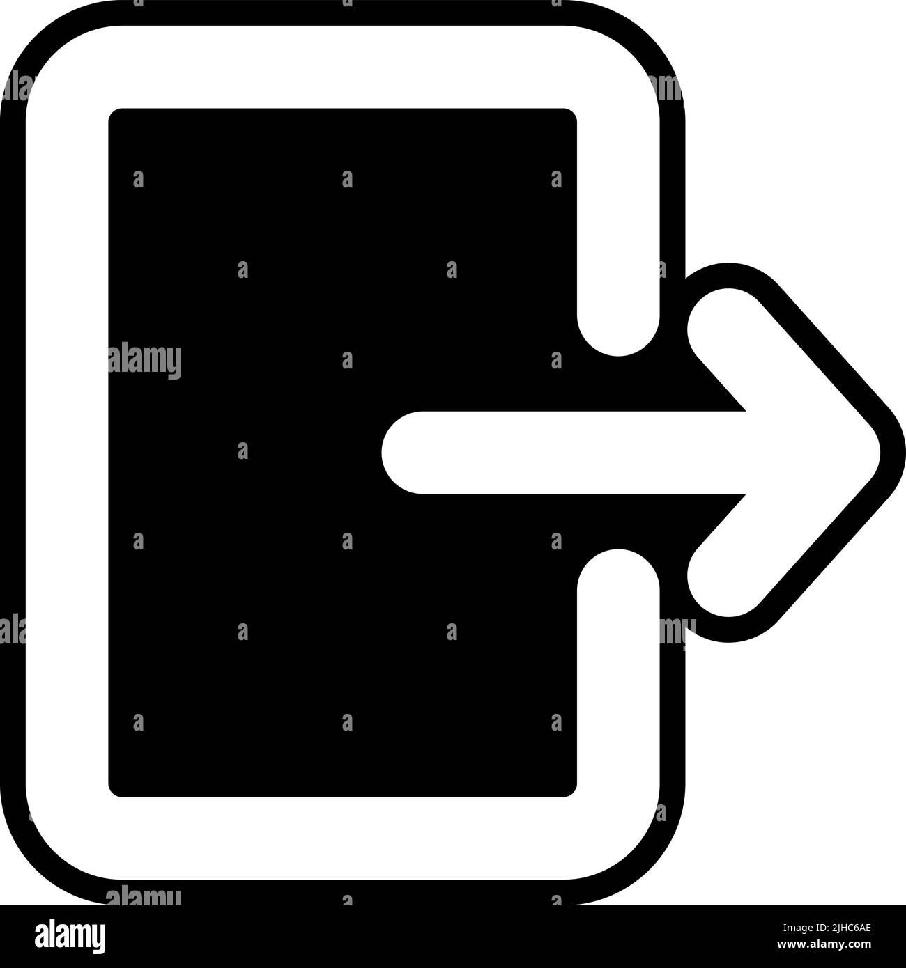 Déconnexion de l'interface utilisateur Essentials . Illustration de Vecteur