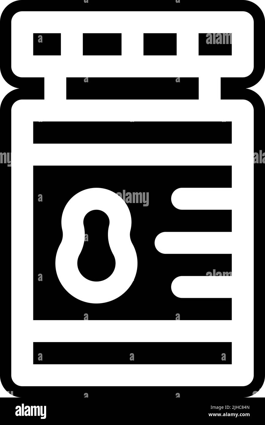 Arachides alimentaires . Illustration de Vecteur