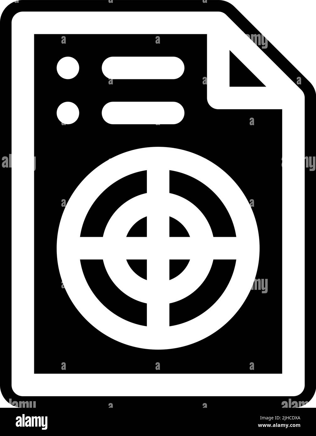 Impression test d'impression . Illustration de Vecteur