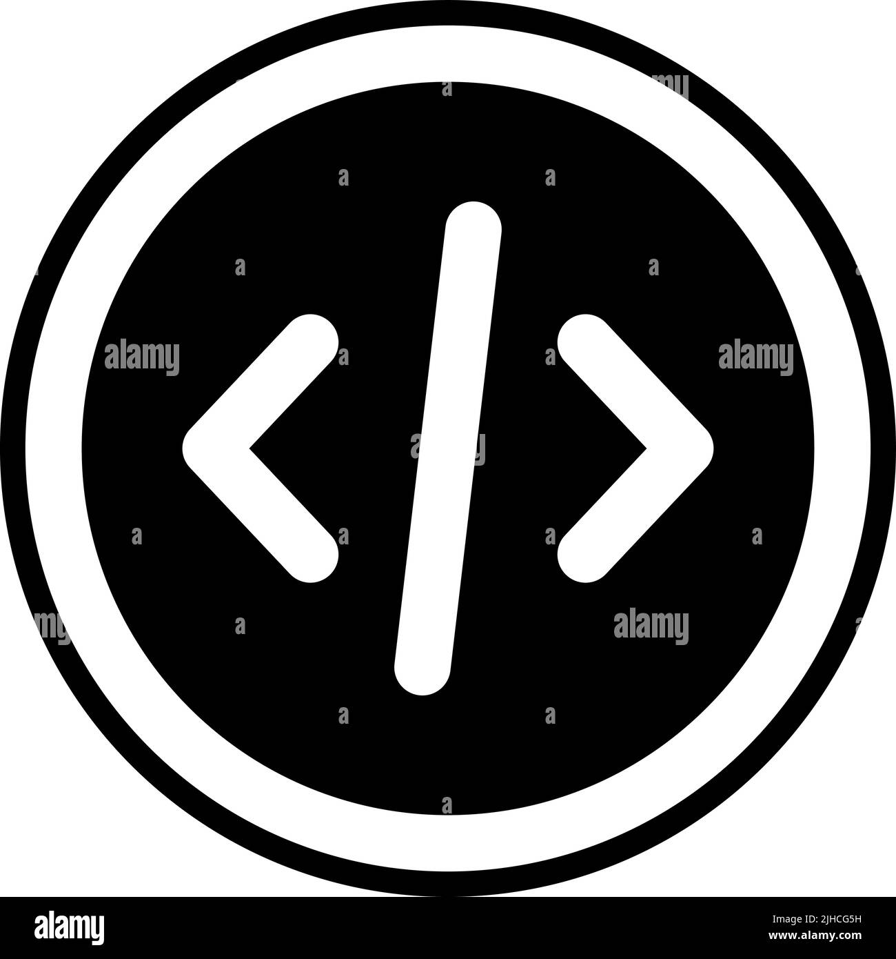 Code de l'éditeur de texte . Illustration de Vecteur