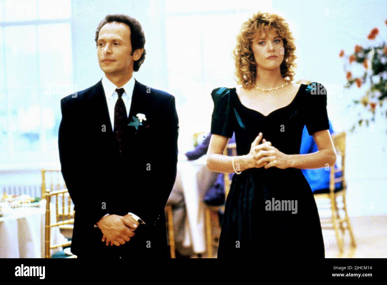 BILLY CRYSTAL, MEG RYAN, Quand Harry rencontre Sally..., 1989 Banque D'Images