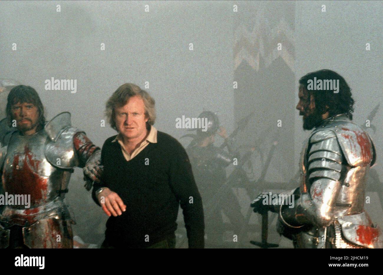 NIGEL TERRY, JOHN BOORMAN, PAUL GEOFFREY, Excalibur, 1981 Banque D'Images