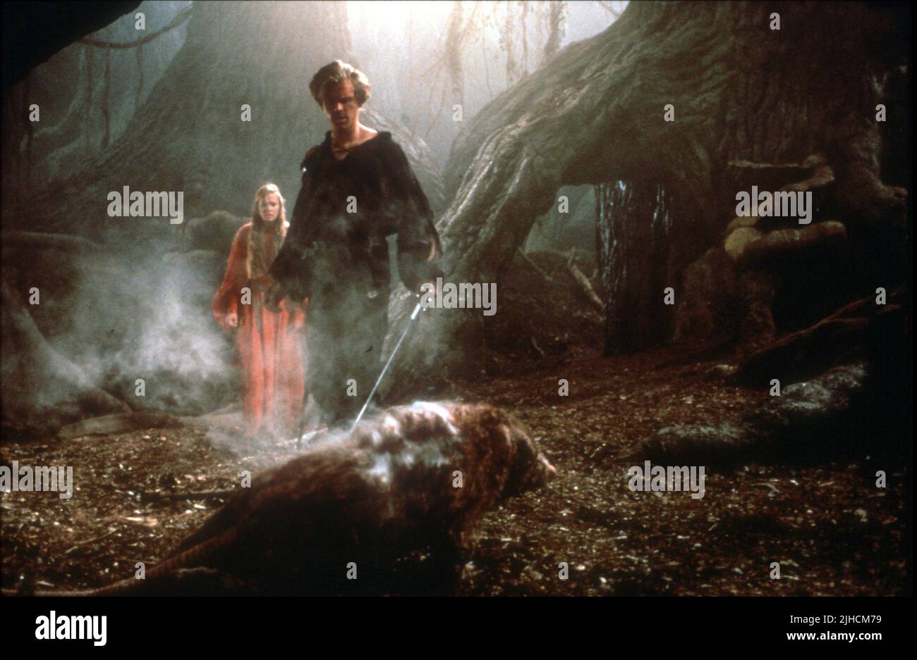 ROBIN WRIGHT PENN, CARY ELWES, LE PRINCESS BRIDE, 1987 Banque D'Images