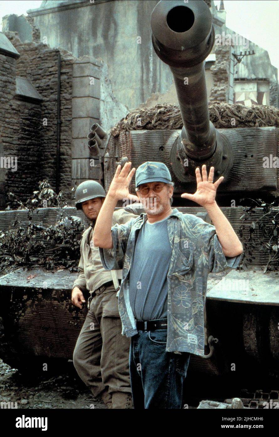 STEVEN SPIELBERG, il faut sauver le soldat Ryan, 1998 Banque D'Images