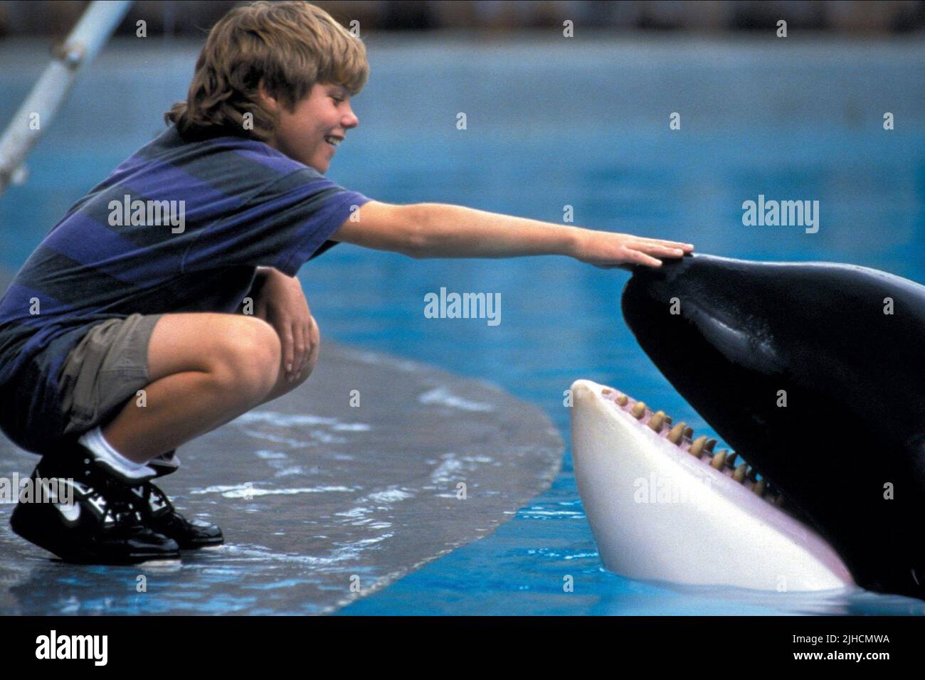 JASON JAMES RICHTER, Free Willy, 1993 Banque D'Images