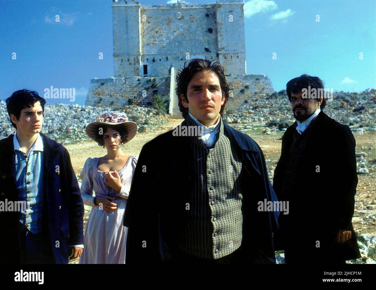 HENRY CAVILL, DAGMARA DOMINCZYK, JAMES CAVIEZEL, LUIZ GUZMAN, le comte de Monte Cristo, 2002 Banque D'Images