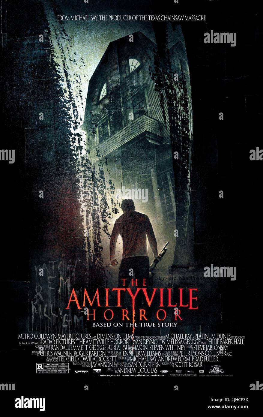 L'affiche de film, The Amityville Horror, 2005 Banque D'Images