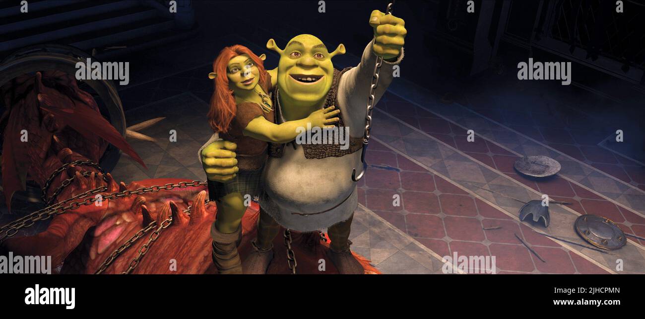 La princesse Fiona, Shrek, Shrek 4, 2010 Banque D'Images