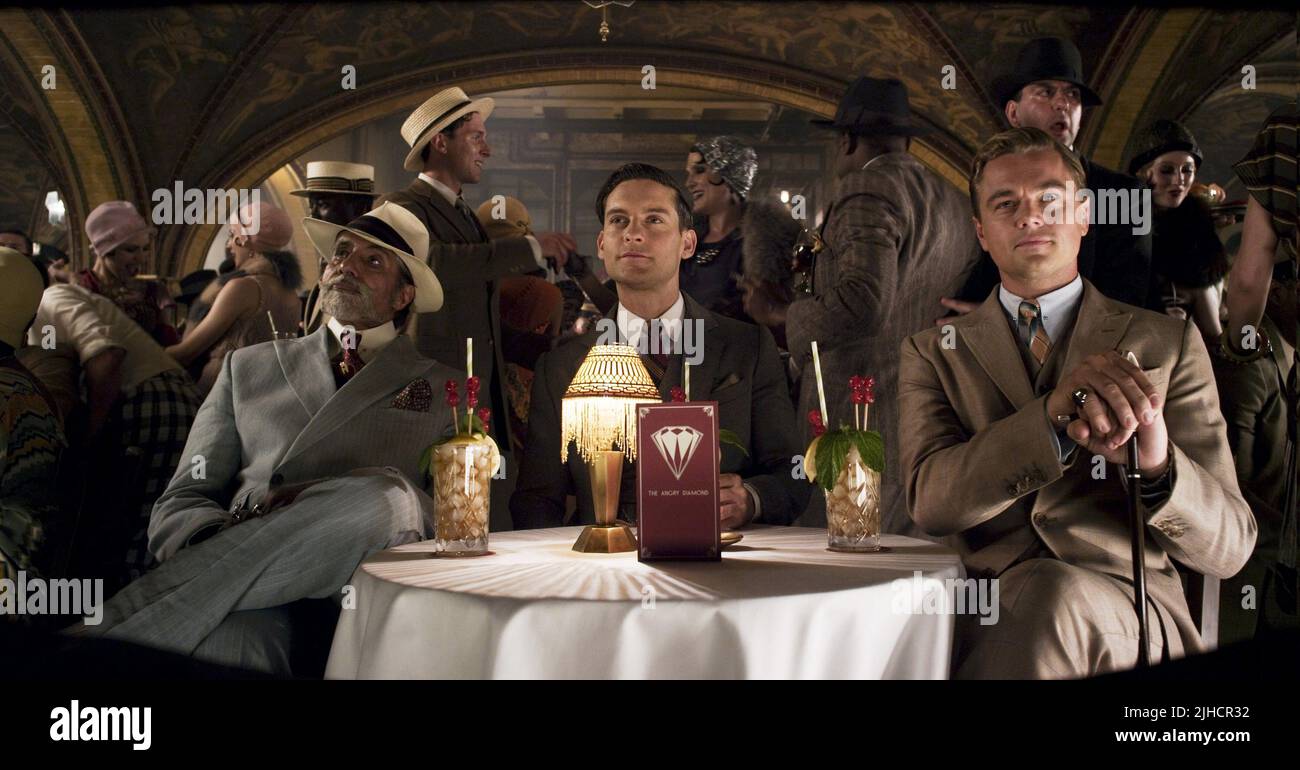 AMITABH BACHCHAN, Tobey Maguire, leonardo dicaprio, Gatsby le Magnifique, 2013 Banque D'Images
