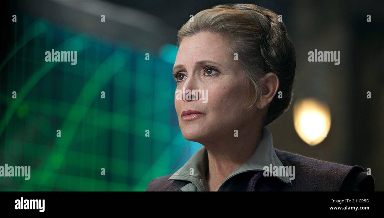 CARRIE FISHER, Star Wars : Episode VII - LA FORCE se réveille, 2015 Banque D'Images