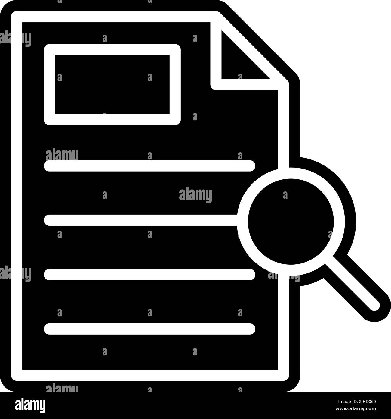 Documents sur les emplois et la profession . Illustration de Vecteur