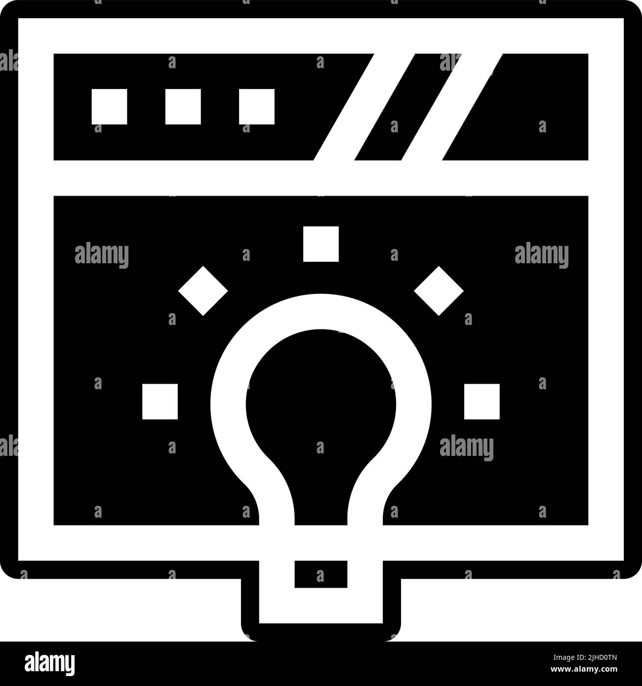 Idée de connaissance . Illustration de Vecteur