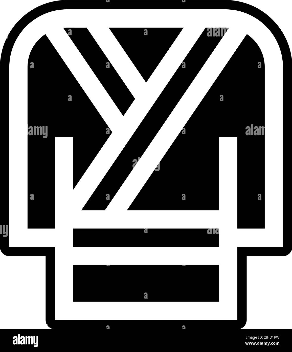 Kimono Ninja . Illustration de Vecteur