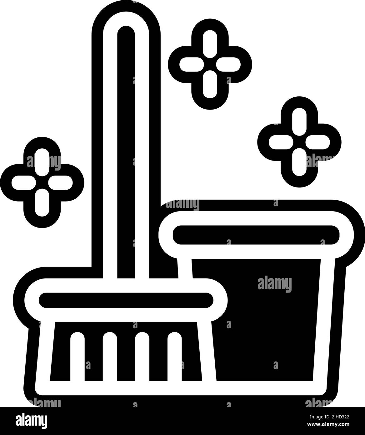Nettoyant plombier . Illustration de Vecteur