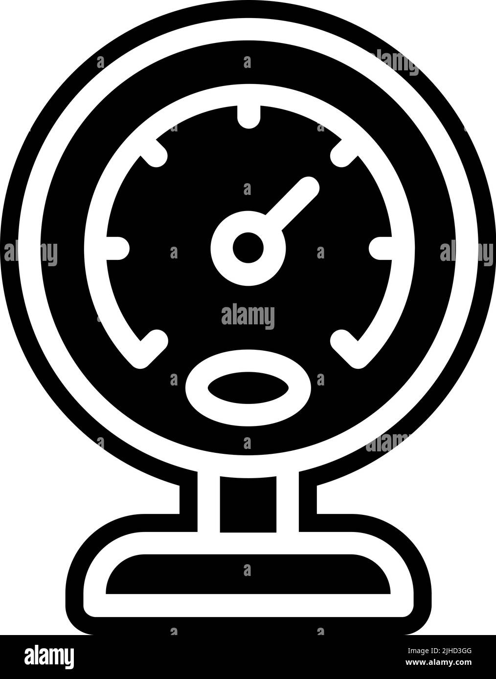 Pression plombier . Illustration de Vecteur