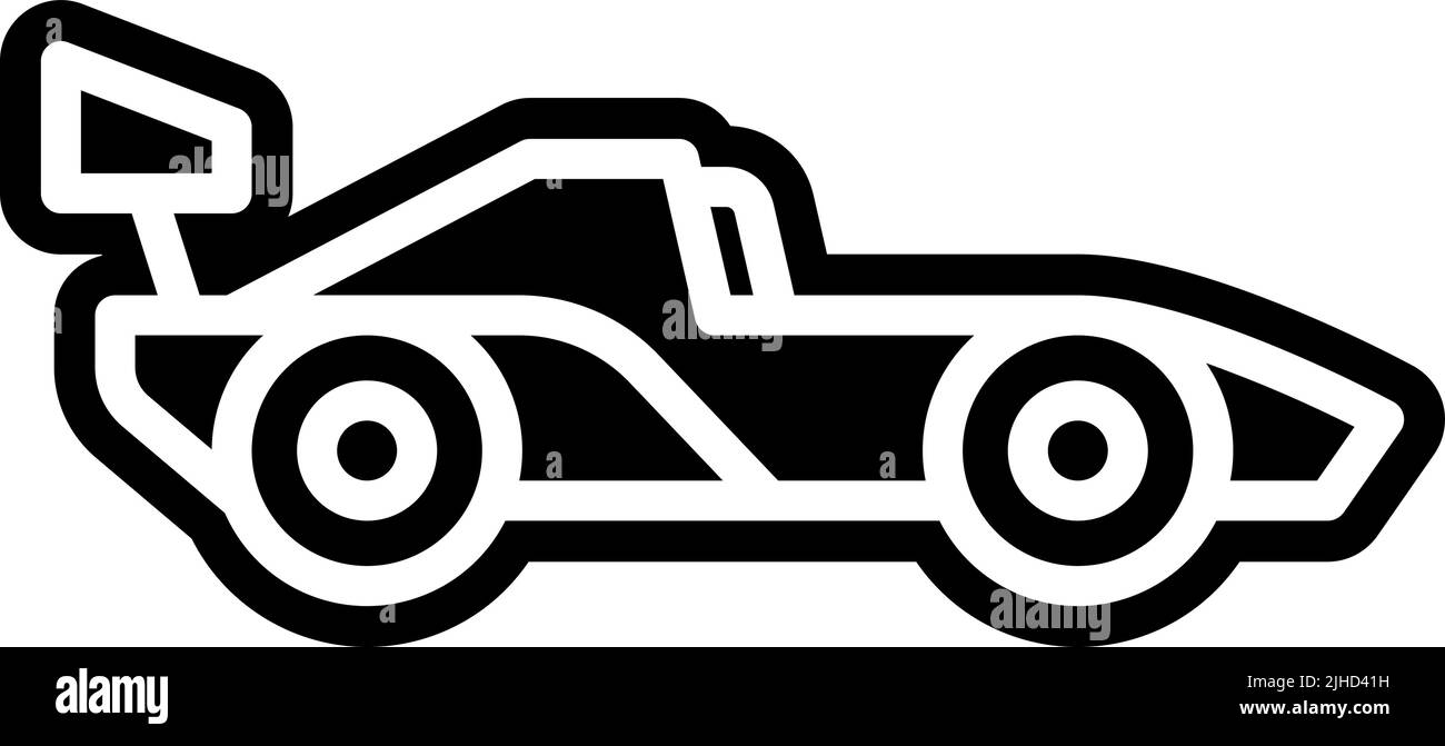 Formule de course 1 . Illustration de Vecteur