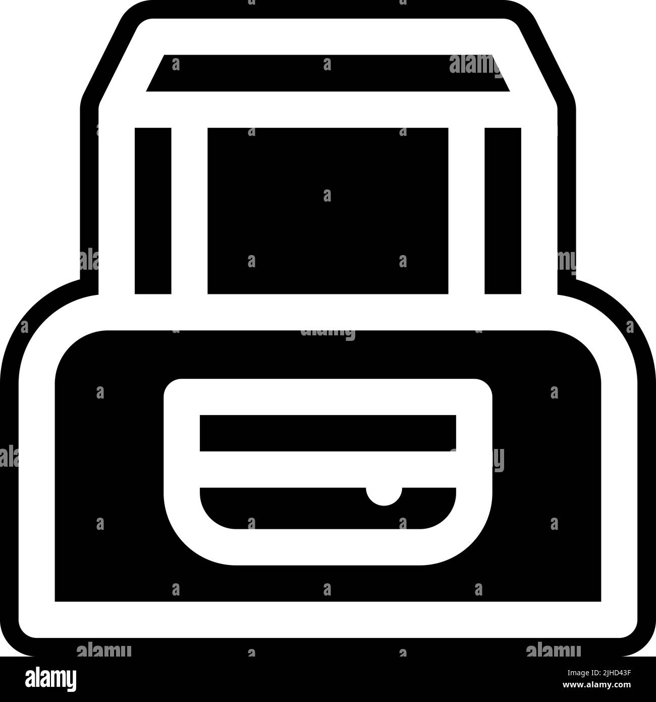 Sac de sport . Illustration de Vecteur