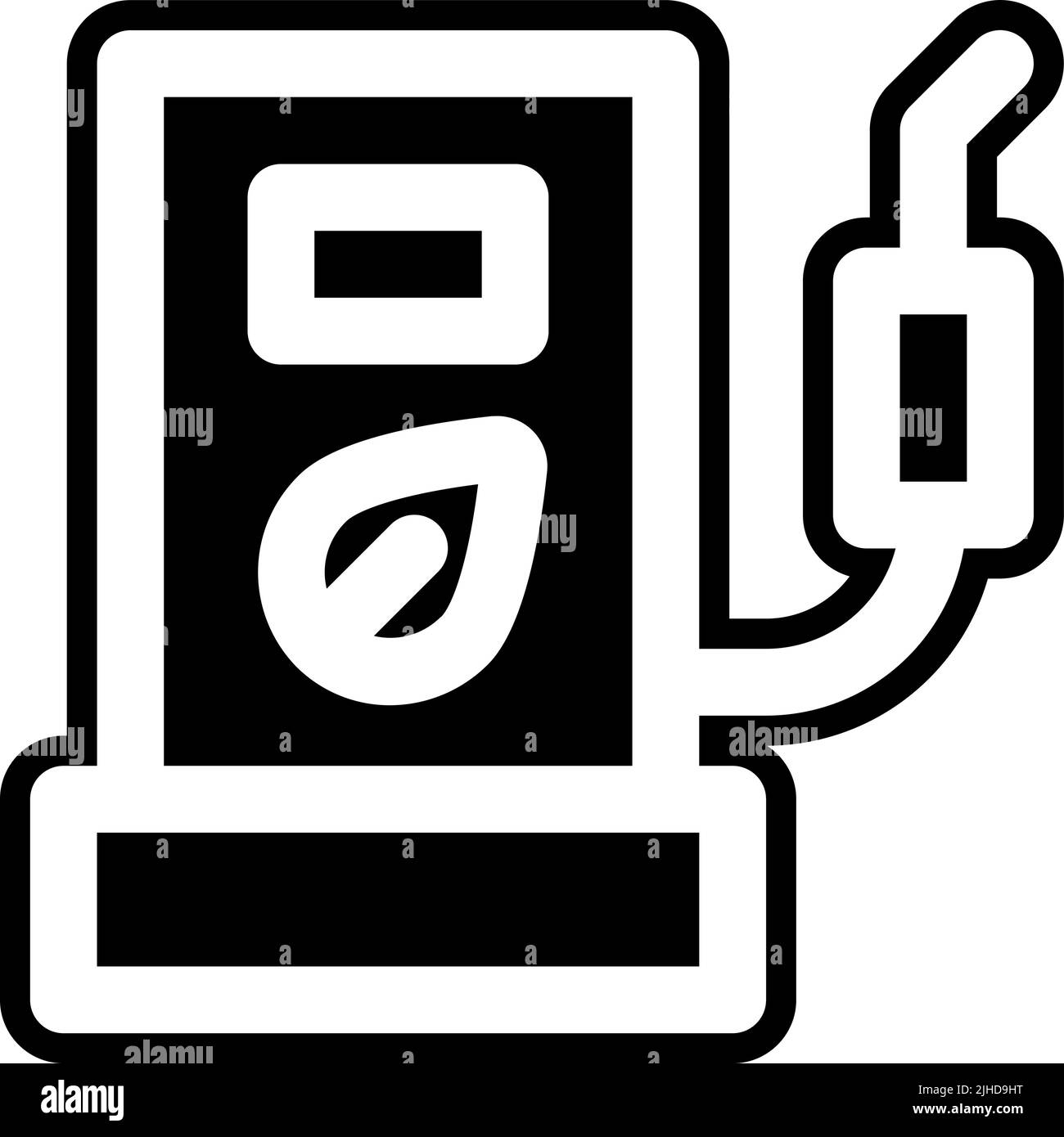 Carburant écologique . Illustration de Vecteur