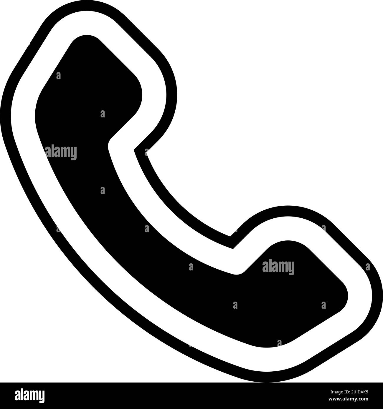 Appel de l'écran d'accueil . Illustration de Vecteur