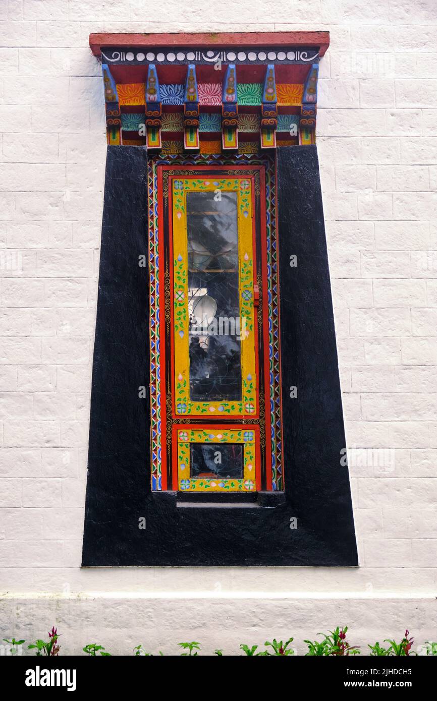 Gangtok, Sikkim, Inde, 17 juin 2022, l'Institut de Tibétalogie Namgyal est un musée du Tibet. Banque D'Images