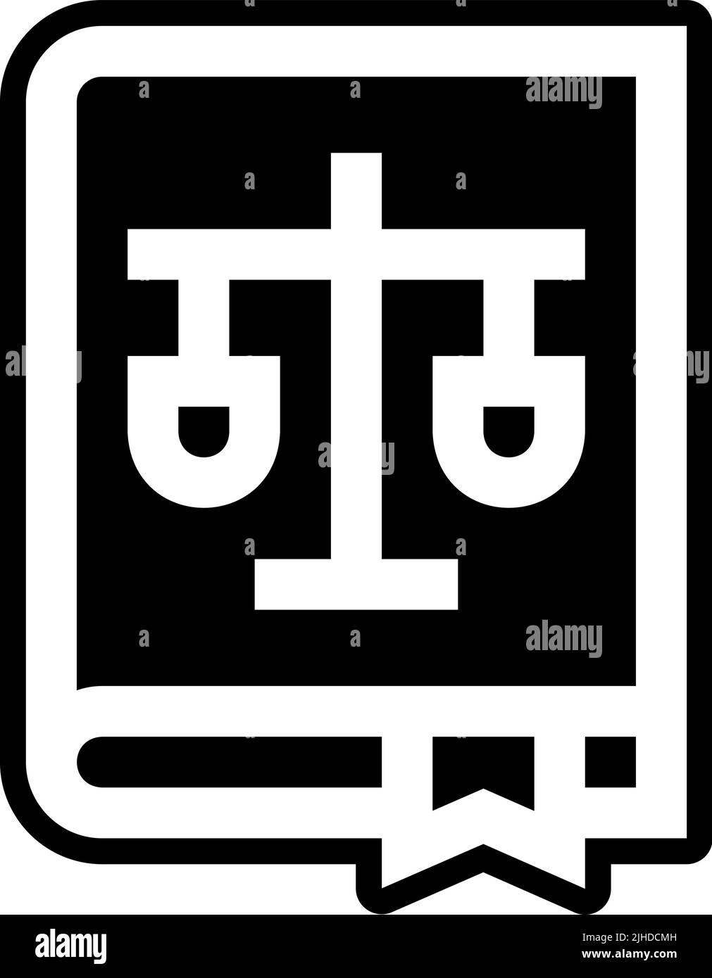 Vote élections livre de droit . Illustration de Vecteur