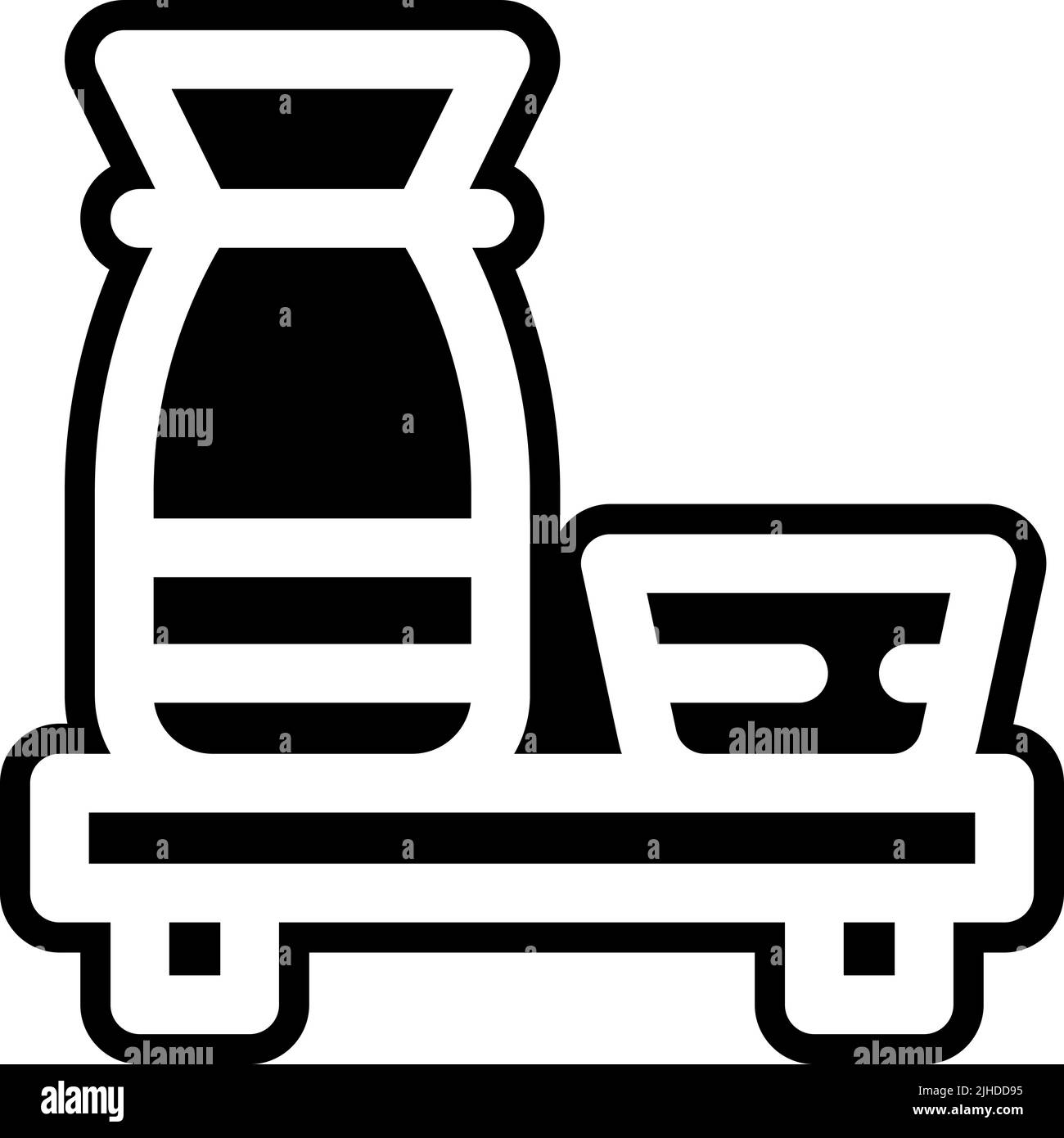 Boissons saké . Illustration de Vecteur