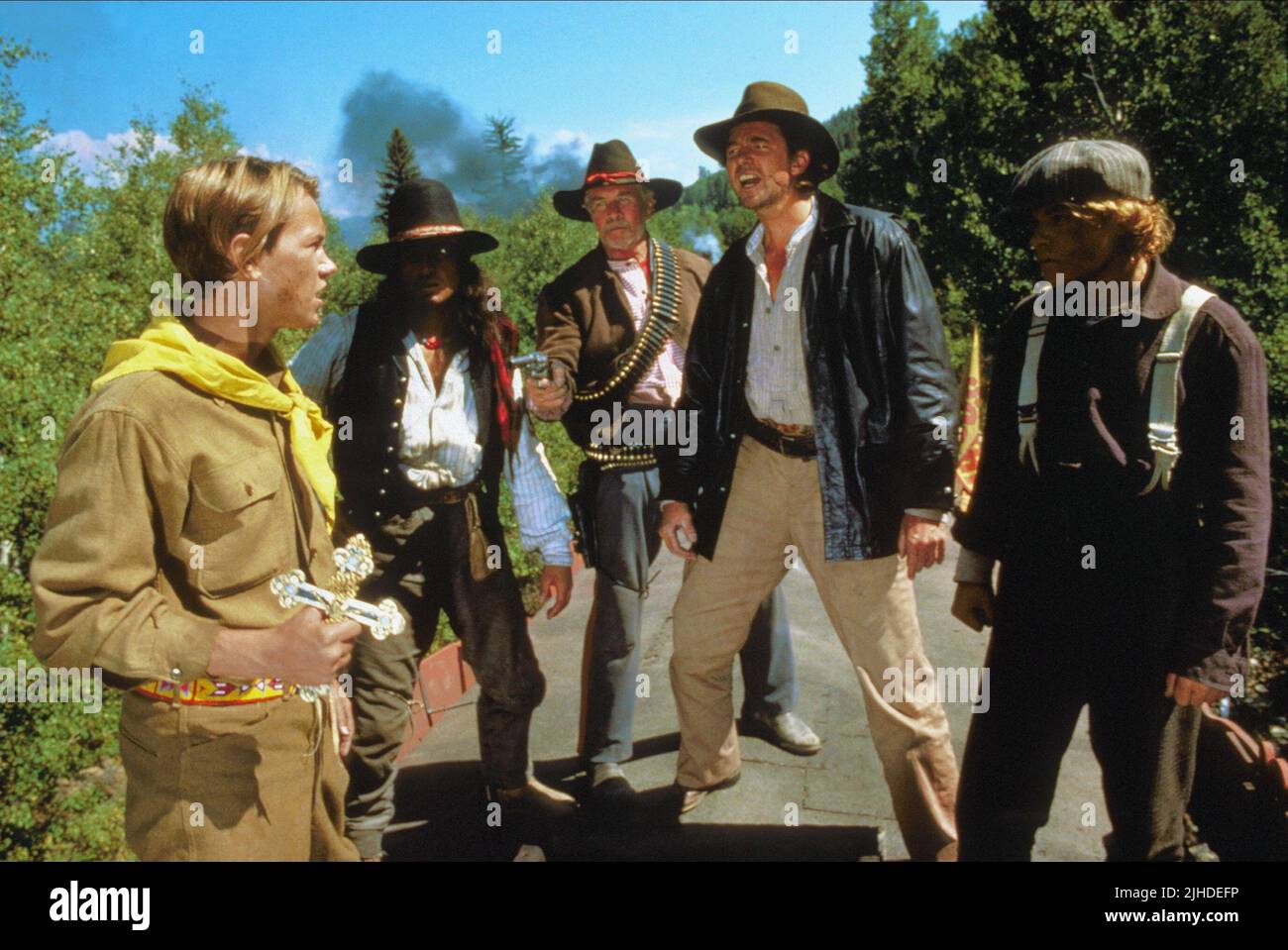 RIVER PHOENIX, Richard YOUNG, INDIANA JONES ET LA DERNIÈRE CROISADE, 1989 Banque D'Images