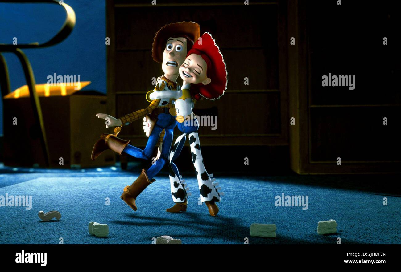 WOODY, Jessie, TOY STORY 2, 1999 Banque D'Images