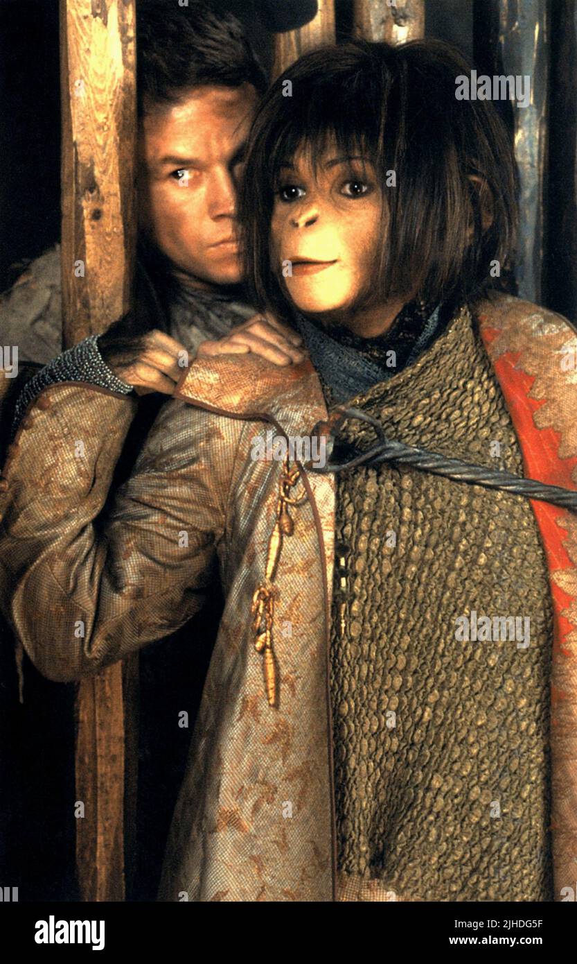 MARK WAHLBERG, Helena Bonham Carter, la planète des singes, 2001 Banque D'Images