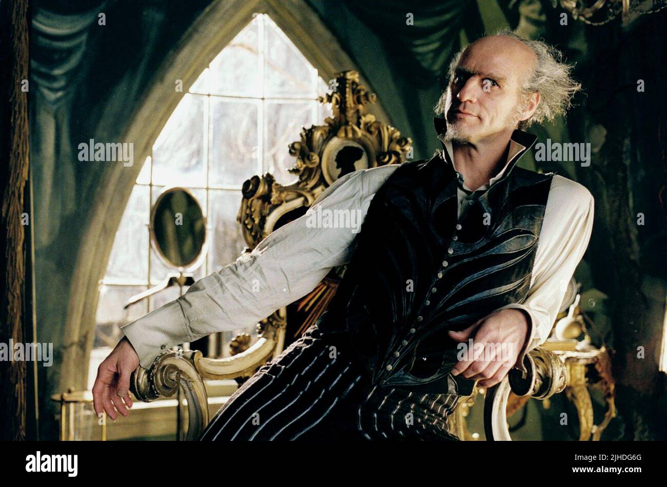 JIM CARREY, Lemony Snicket's A SERIES OF UNFORTUNATE EVENTS, 2004 Banque D'Images