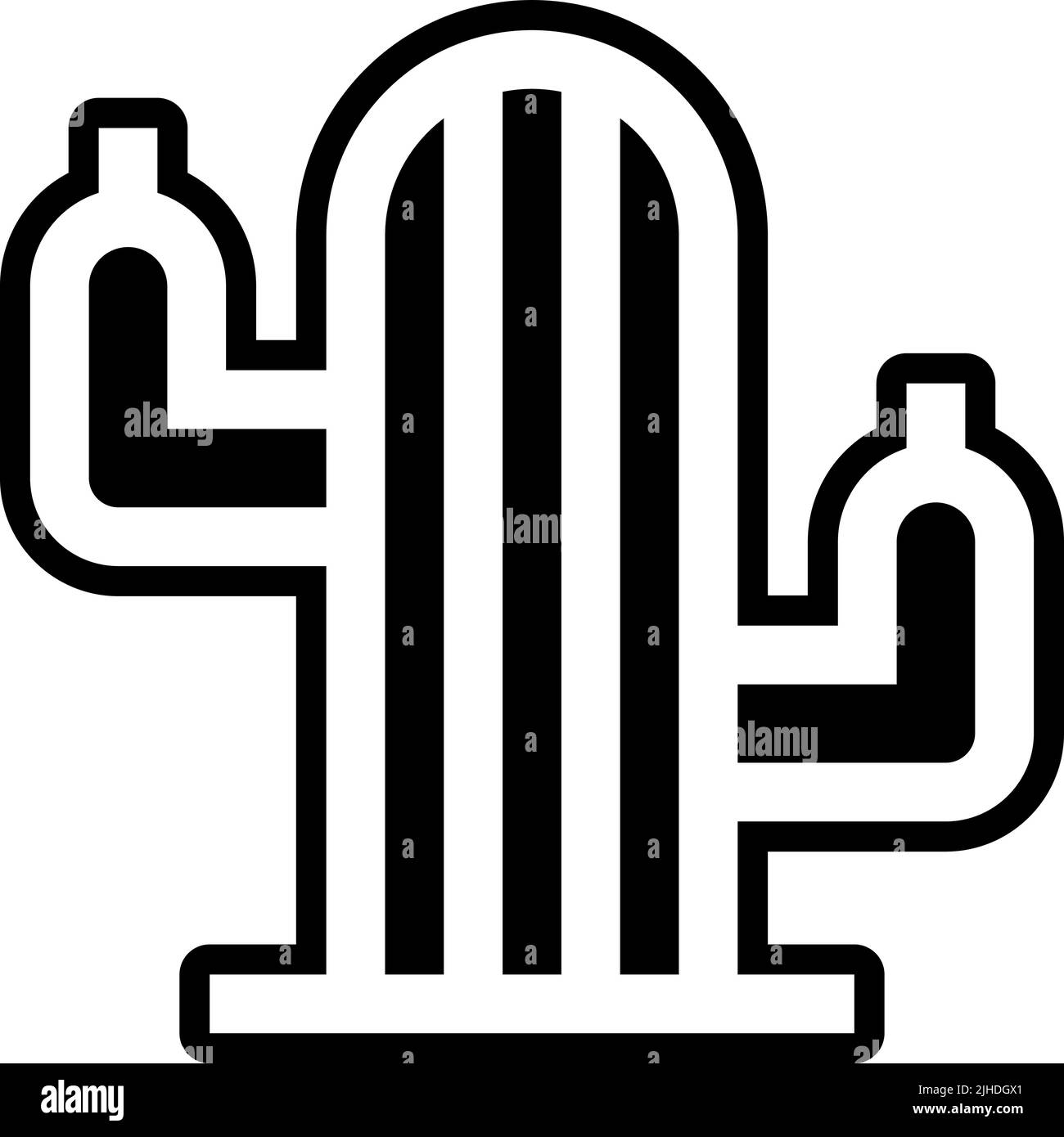 Cinco de mayo cactus . Illustration de Vecteur