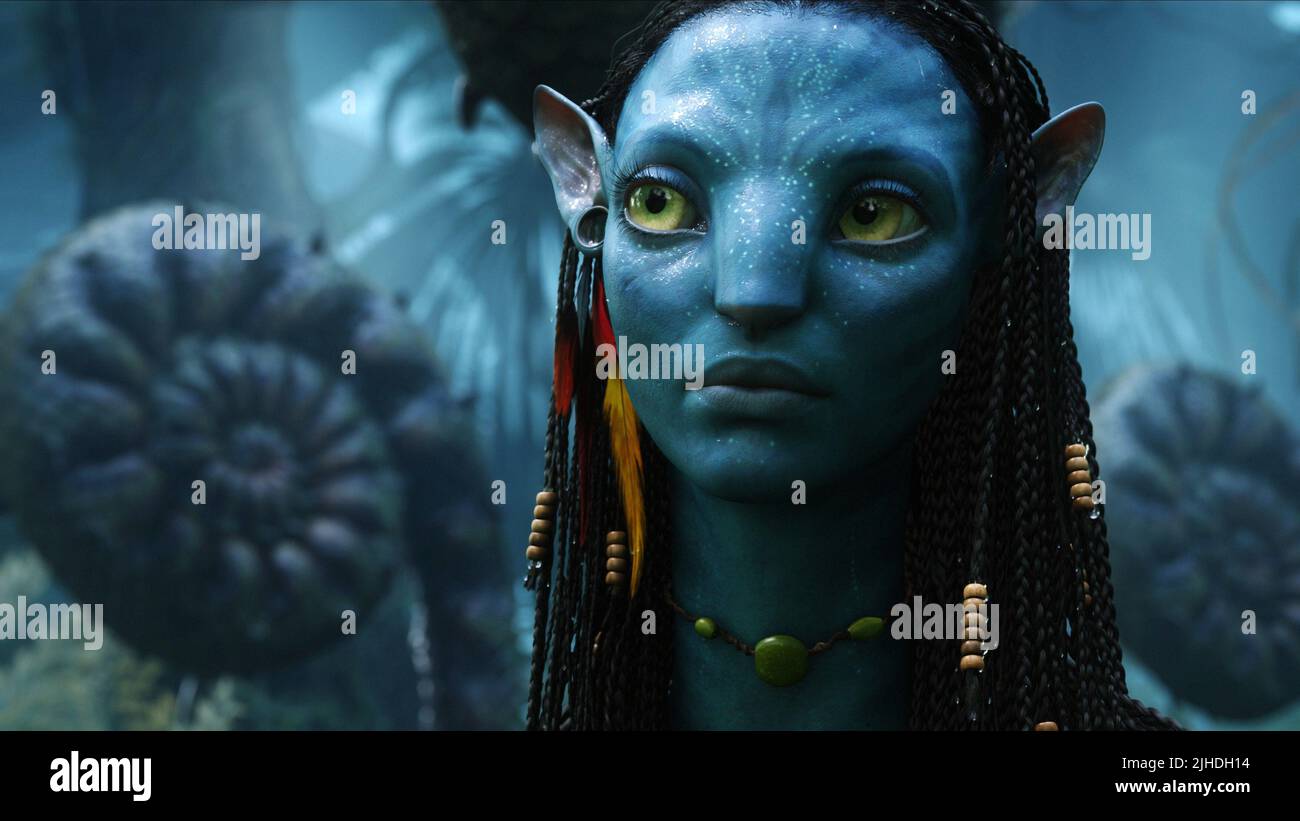 ZOE SALDANA, avatar, 2009 Banque D'Images