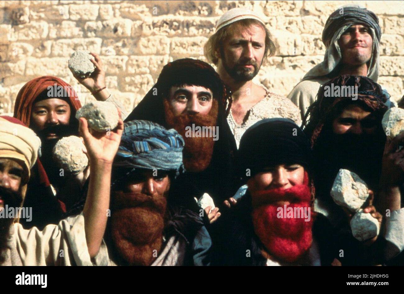 TERRY JONES, Graham Chapman, John Cleese, Monty Python, LA VIE DE BRIAN, 1979 Banque D'Images