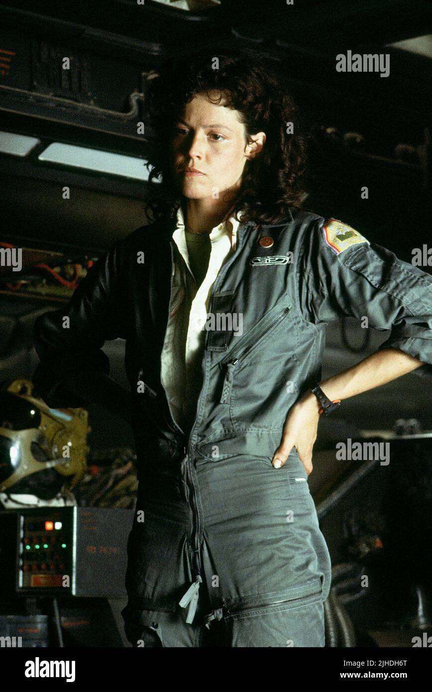 SIGOURNEY WEAVER, ALIEN, 1979 Banque D'Images