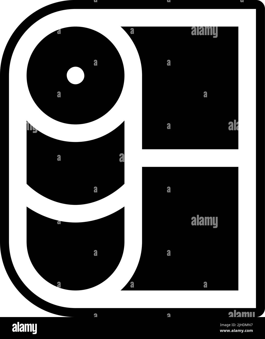 Papier de bricolage et d'artisanat . Illustration de Vecteur