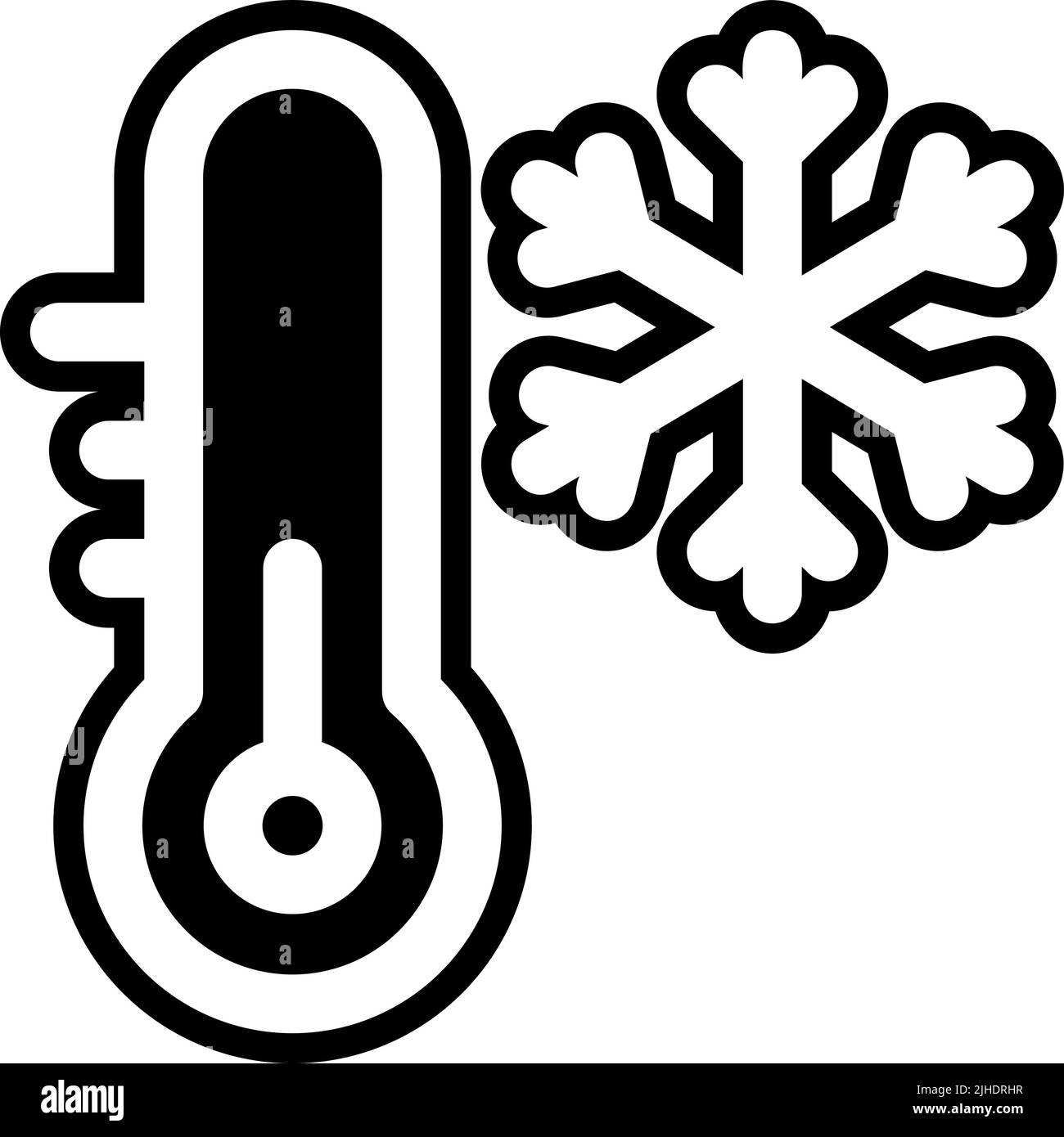 Thermomètre spa . Illustration de Vecteur